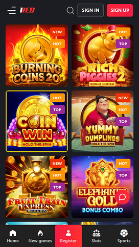 1red Casino Mobile Jackpot