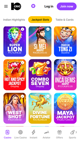 10cric Casino Mobile Jackpot