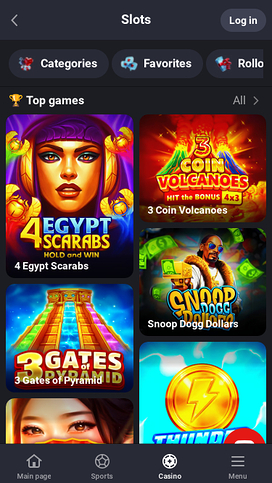1RedBet Casino Games