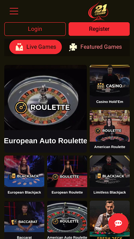 21 Grand Casino Mobile Live Dealer