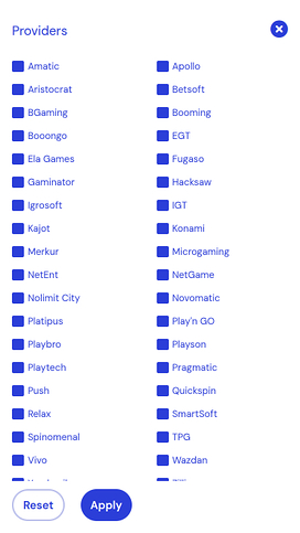 24Casino.bet Mobile Game Developers