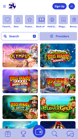 24Casino.bet Mobile Games