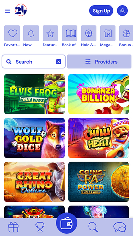 24Casino.bet Mobile Jackpot