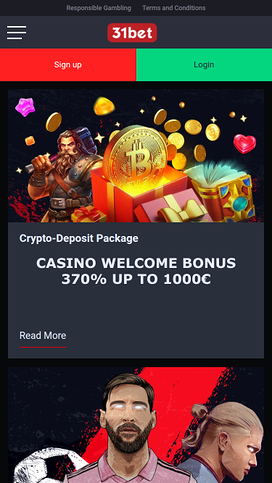 31Bet Casino Mobile Promotions