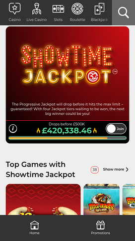 32Red Casino Mobile Jackpot