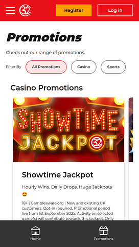 32Red Casino Mobile Promotions