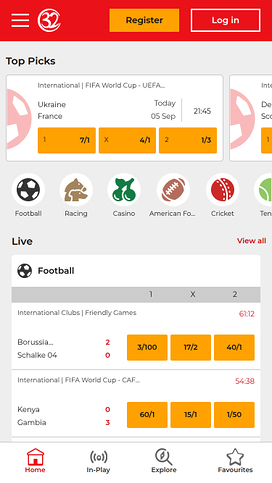 32Red Casino Mobile Sports