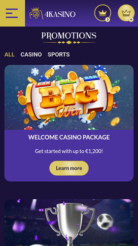 4Kasino Mobile Promotions