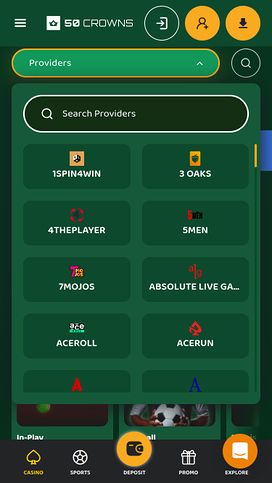 50Crowns Casino Mobile Game Developers