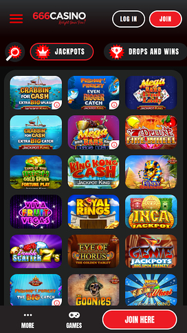 666 Casino Mobile Jackpot
