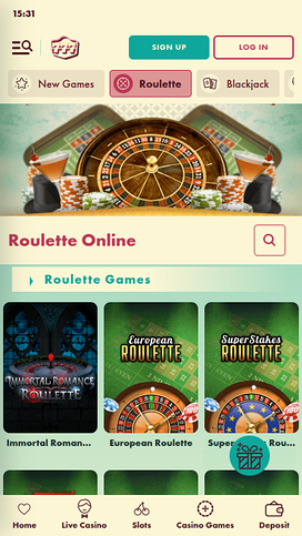 777 Casino Mobile Table Games