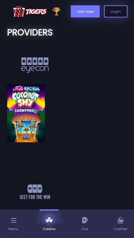 777Tigers Casino Mobile Game Developers