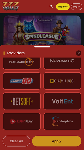 Desarrolladores de juegos móviles de casino 777Vault