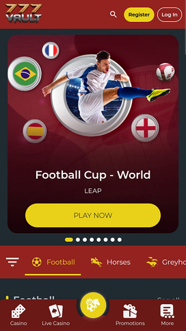 777Vault Casino Deportes Virtuales Móviles