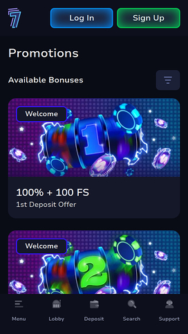7Bit Casino Mobile Promotions