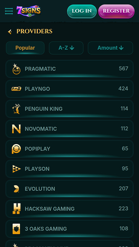 7Signs Casino Mobile Game Developers