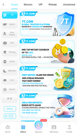 7T Casino Promotions Mobile