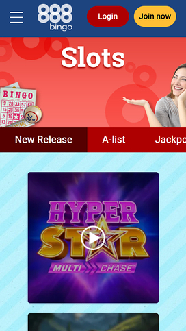 888 Bingo Casino Mobile Games