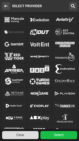 Desarrolladores de juegos móviles de casino 888STARZ