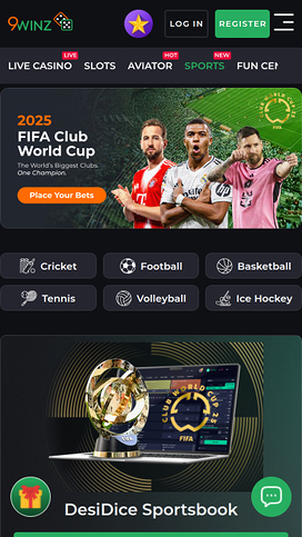 9Winz Casino Mobile Sports