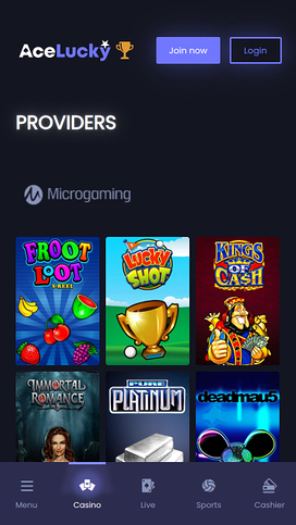 Ace Lucky Casino Mobile Game Developers