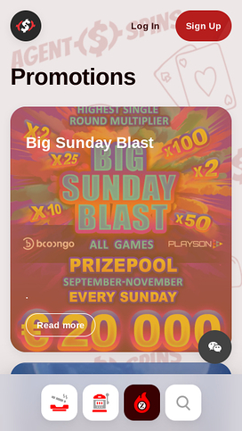 Agent Spins Casino Mobile Promotions