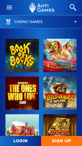 Ahti Games Casino Mobile Games
