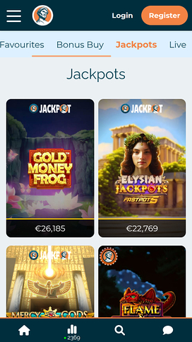 Alexander Casino Mobile Jackpot