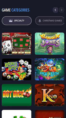 All Stars Slots Casino Mobile Specialty