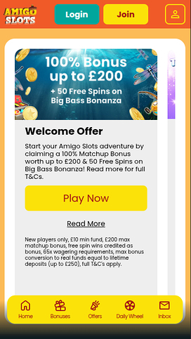 Amigo Slots Casino Promotions Mobile