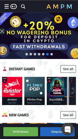Recenzja ampm casino pl dla graczy z Polski