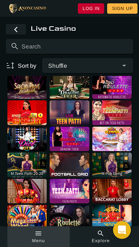 anon Casino Mobile Live Dealer Image