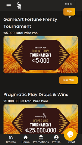 Torneos móviles de Art Casino