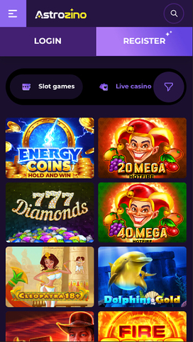 Astrozino Casino Mobile Games