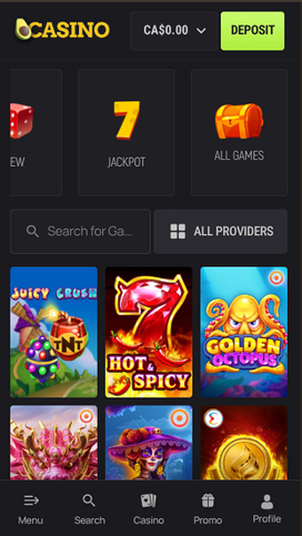 Avocasino Mobile Games