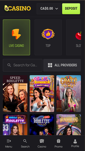 Avocasino Mobile Live Dealer