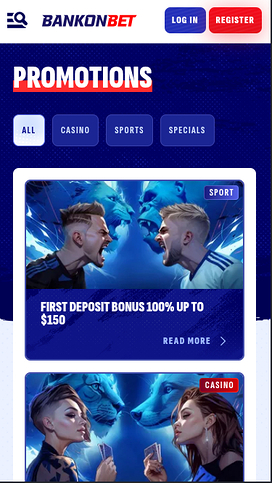 Bankonbet Casino Mobile Promotions