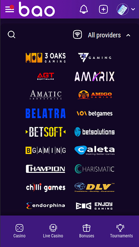 Bao Casino Mobile Game Developers