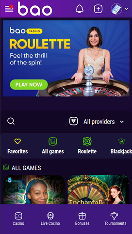 Bao Casino Mobile Live Dealer