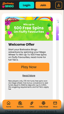 Barbados Bingo Mobile Promotions