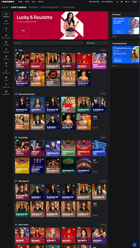 Batery Live Dealer Mobile