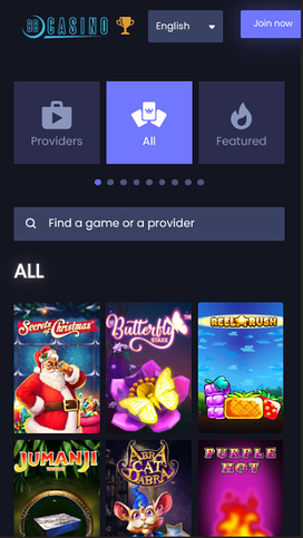 BB Casino Mobile Games