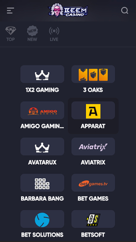Beem Casino Mobile Game Developers