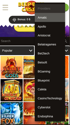 Beep Beep Casino Mobile Game Developers