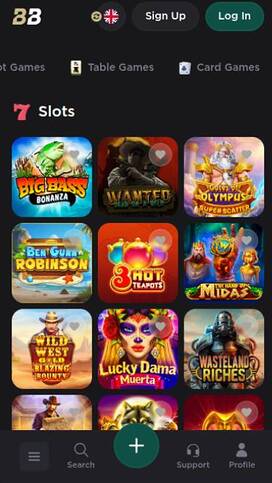 BelaBet Casino Games