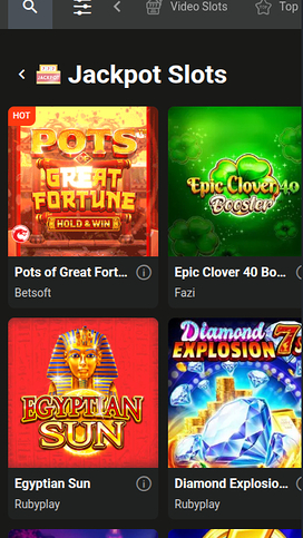 Bet O Bet Casino Mobile Jackpot