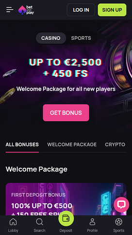 Betandplay Casino Mobile Promotions
