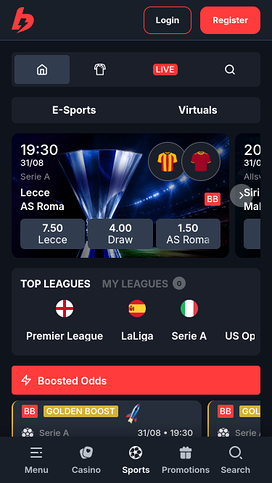 BetBay Casino Mobile Sports