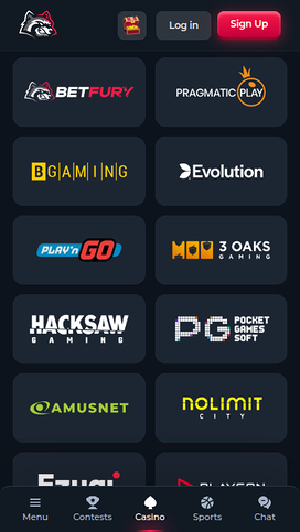 Desarrolladores de juegos móviles de BetFury Casino