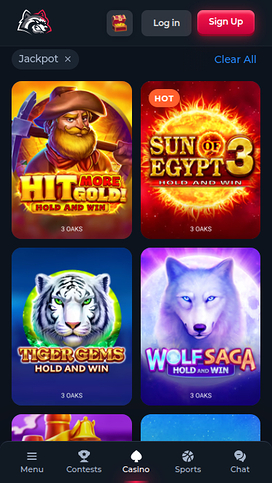 Bote móvil de BetFury Casino